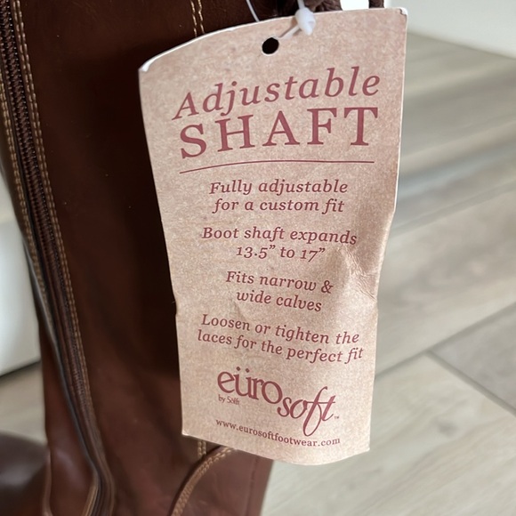 Eurosoft by Sofft boots adjustable for narrow/wide calves! BNWT Sz. 8 - Picture 2 of 8
